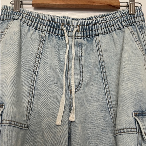 Aerie acid wash wide leg Denim - Picture 3 of 7